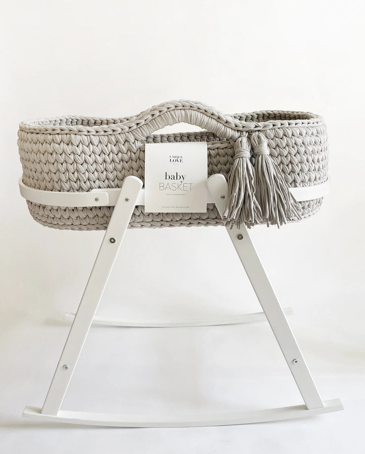 Cuna para Moisés de bebé - blanco
