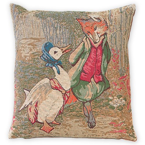 Cojín decorativo con diseño de Jemima Puddle Duck de Beatrix Potter
