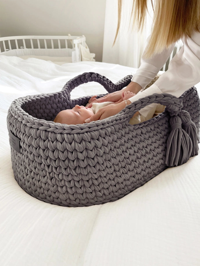 Moises para bebés tipo cesta - Cozy graphite