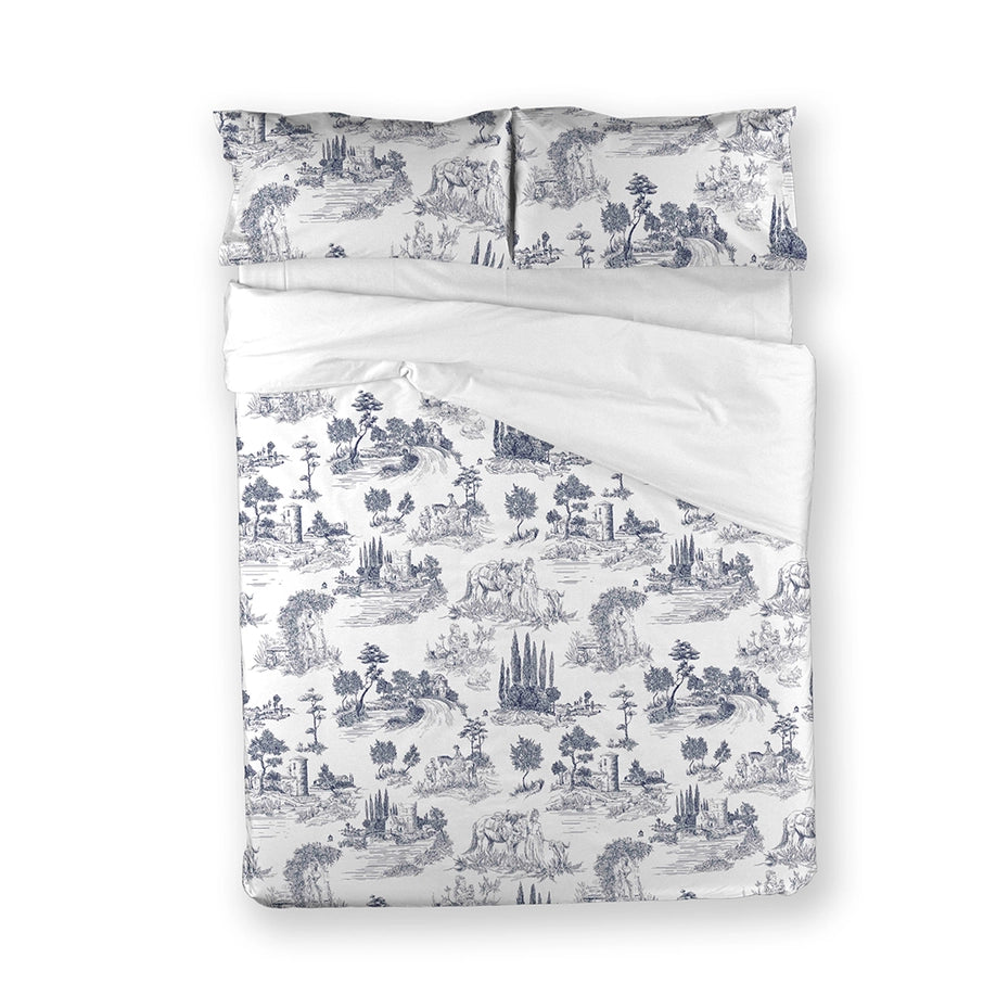 Funda Nórdica Paisaje Toile De Jouy