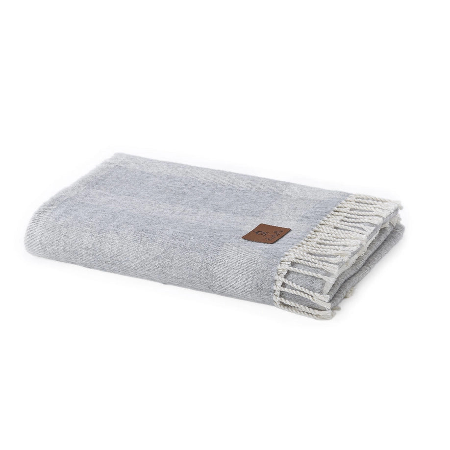 Manta plaid ZAHARA - Gris