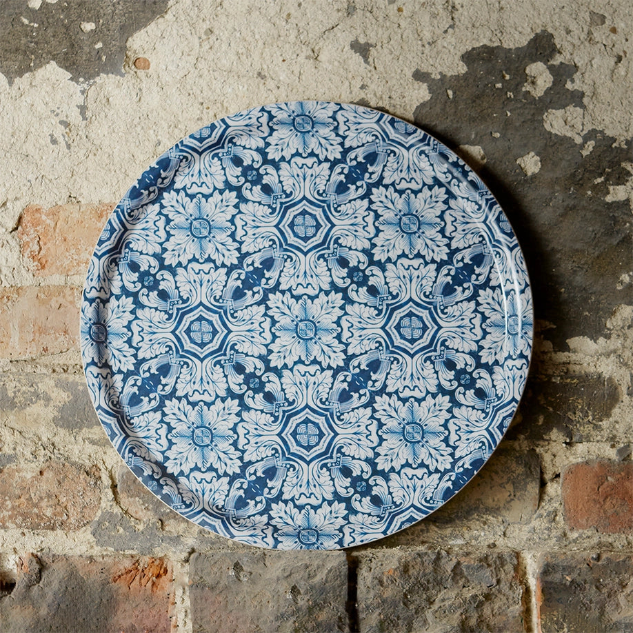 Bandeja para servir - diseño paisajismo / azulejos
