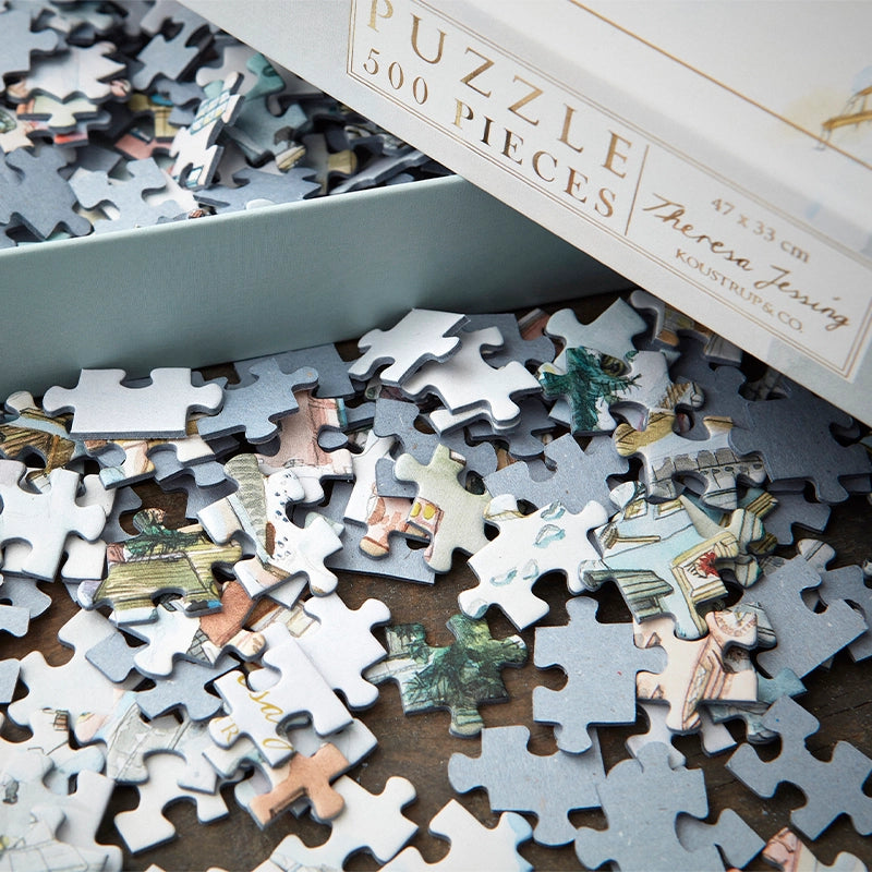 Puzzle Flora Danica 1000 piezas.