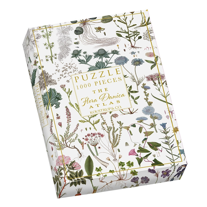 Puzzle Flora Danica 1000 piezas.