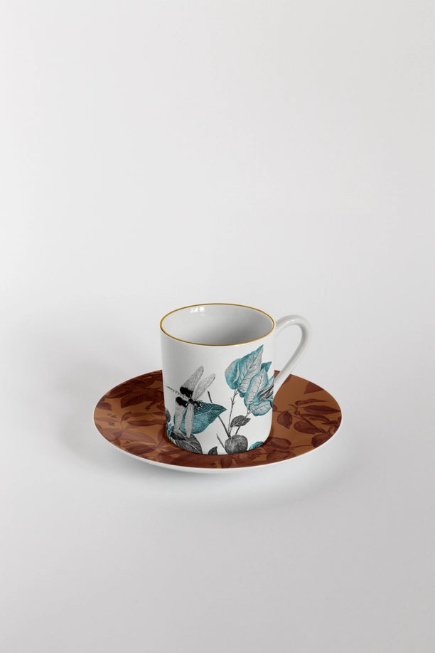 Set de 6 tazas de café Black Dragon Pool