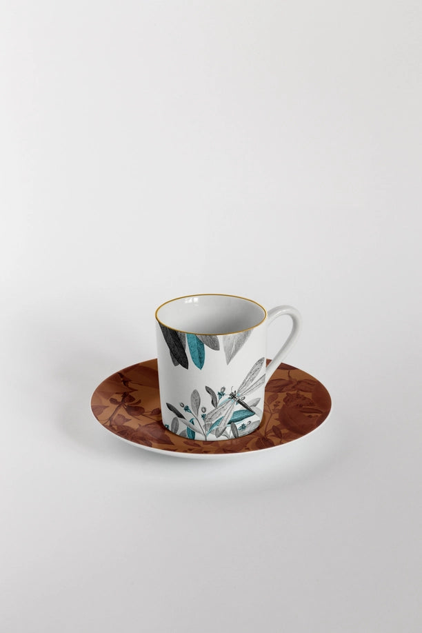 Set de 6 tazas de café Black Dragon Pool