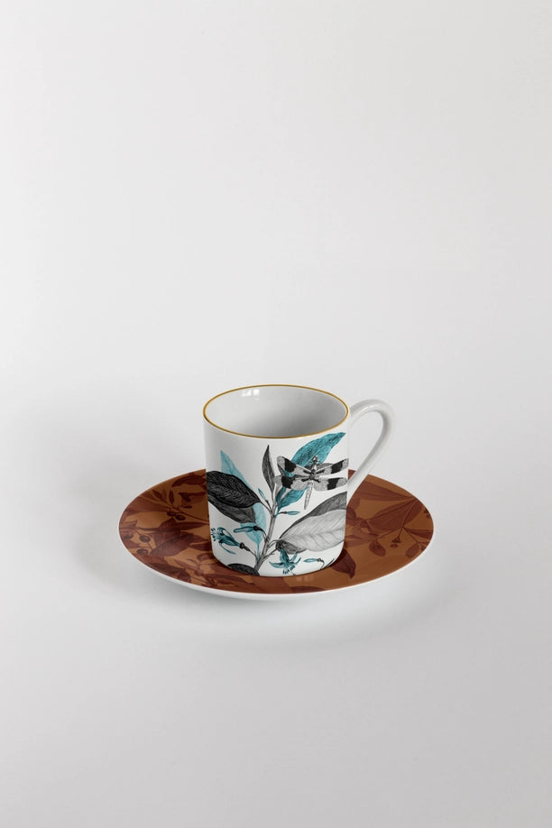 Set de 6 tazas de café Black Dragon Pool