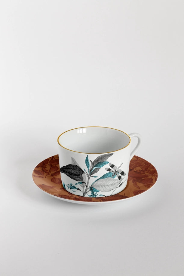 Set de 6 tazas de té Black Dragon Pool