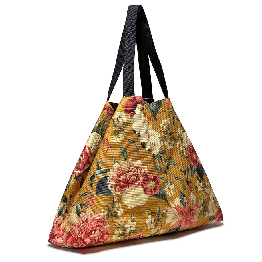 Bolso Grande Vintage Garden Ocre