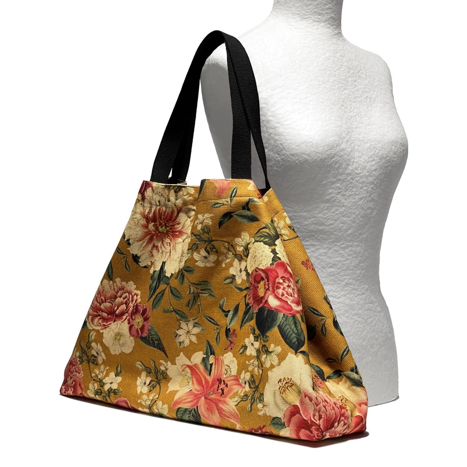 Bolso Grande Vintage Garden Ocre
