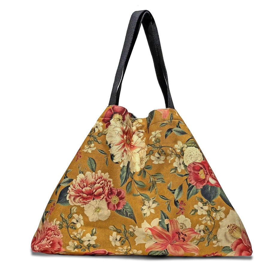Bolso Grande Vintage Garden Ocre