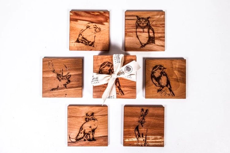 Posavasos de la colección nativa (juego de 6)