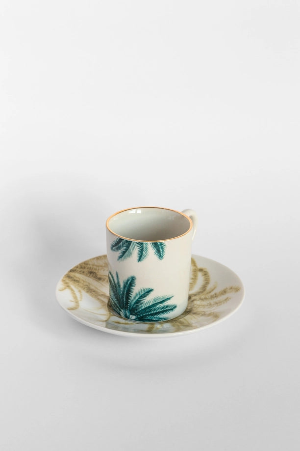 Set de 6 tazas de café Las Palmas