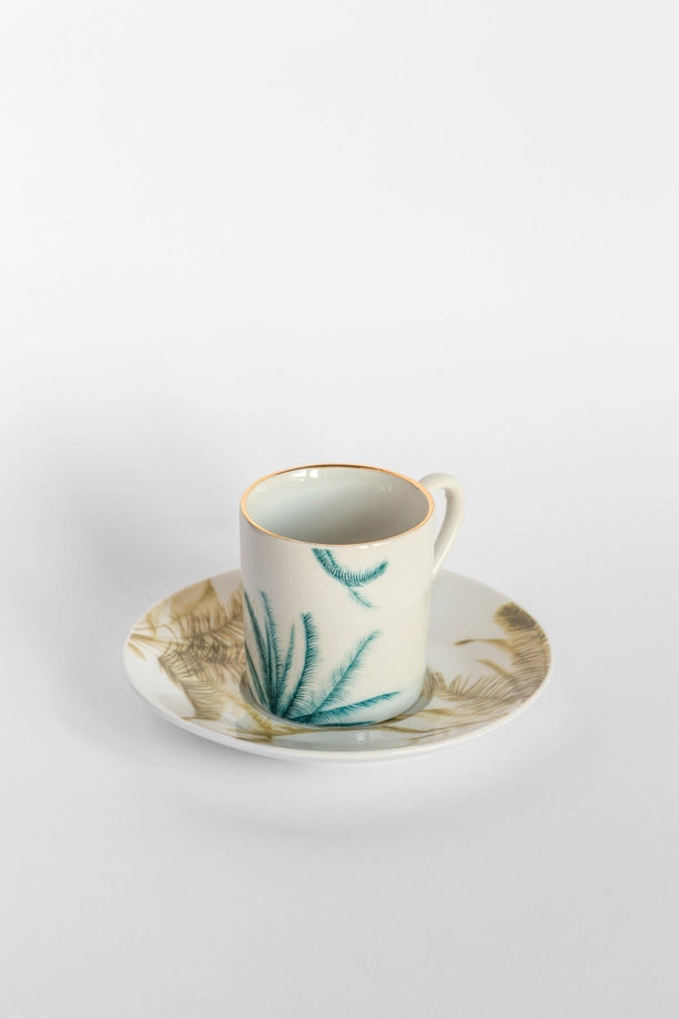 Set de 6 tazas de café Las Palmas
