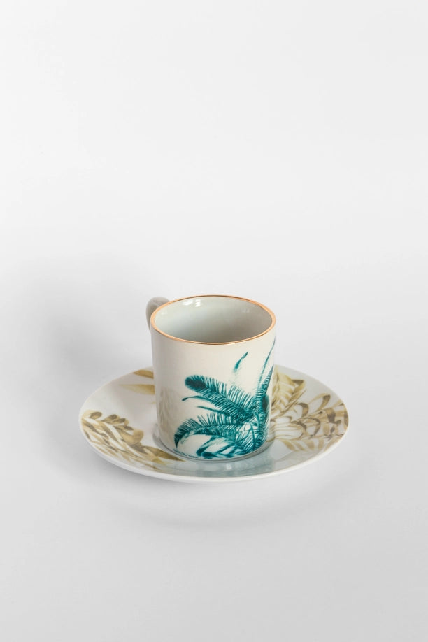 Set de 6 tazas de café Las Palmas