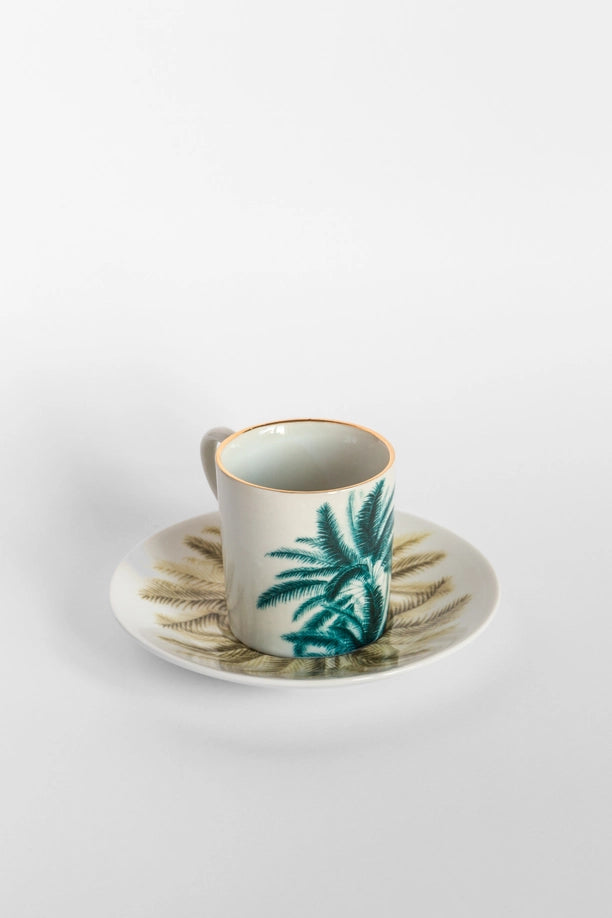 Set de 6 tazas de café Las Palmas