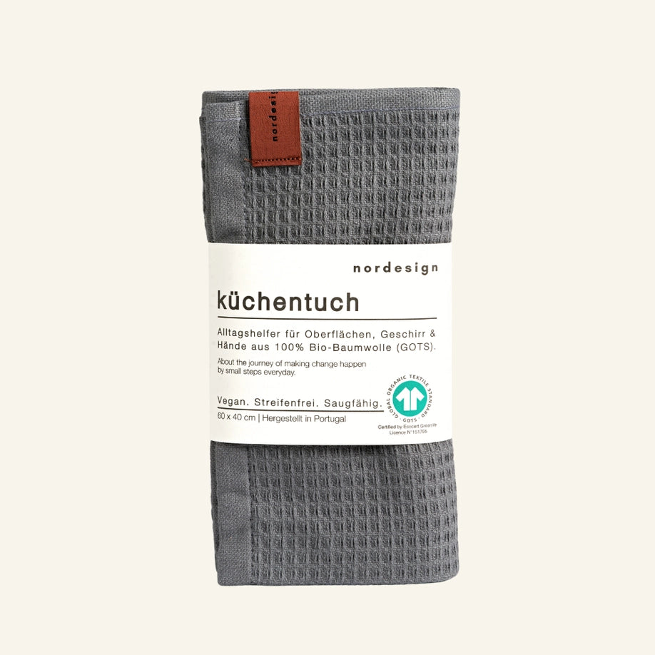 Torchon de cuisine (coton) - Oslo Gris