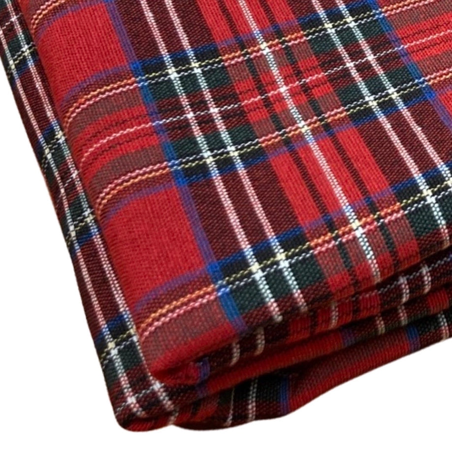 Servilletas Windsor de 40 x 40 cm, diseño de rombo escocés - Tartán - 4 Unds.