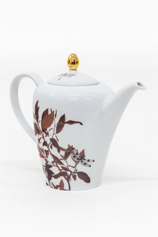 Set de té de porcelana Black Dragon Pool