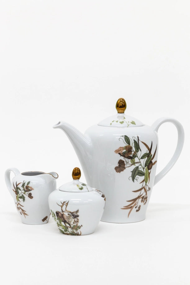 Set de té de porcelana Mont Blanc