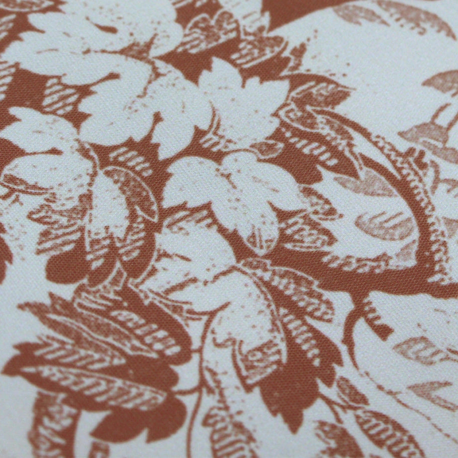 Tumbona, con estampado sepia