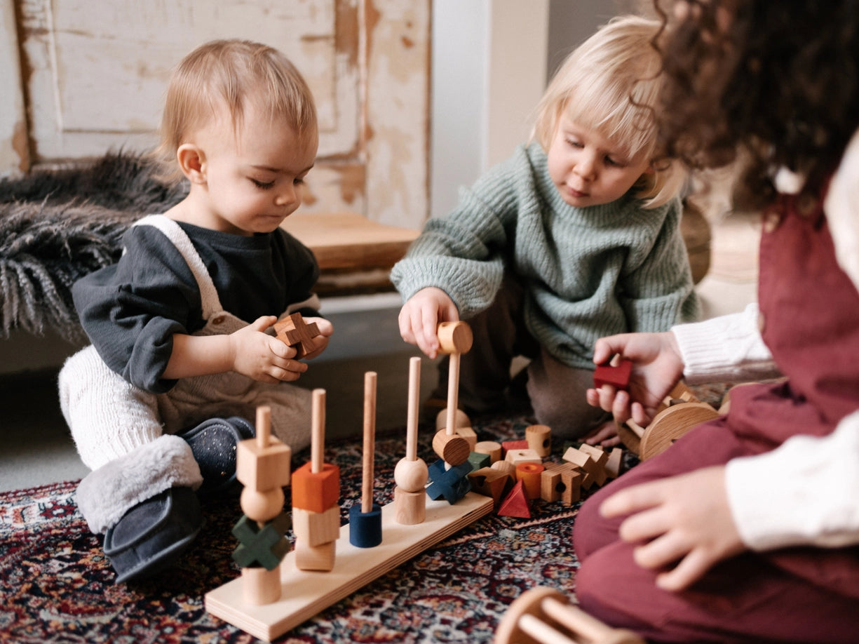 Juguete Montessori Apilable Natural