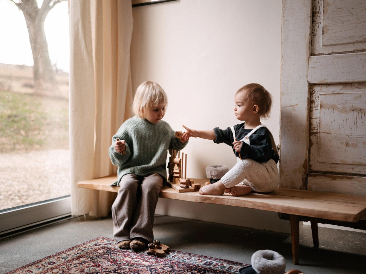 Juguete Montessori Apilable Natural