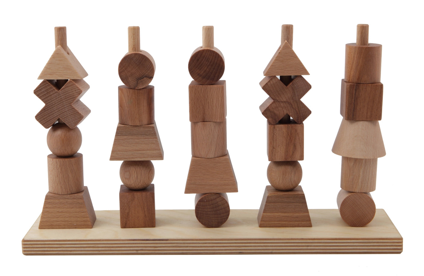 Juguete Montessori Apilable Natural