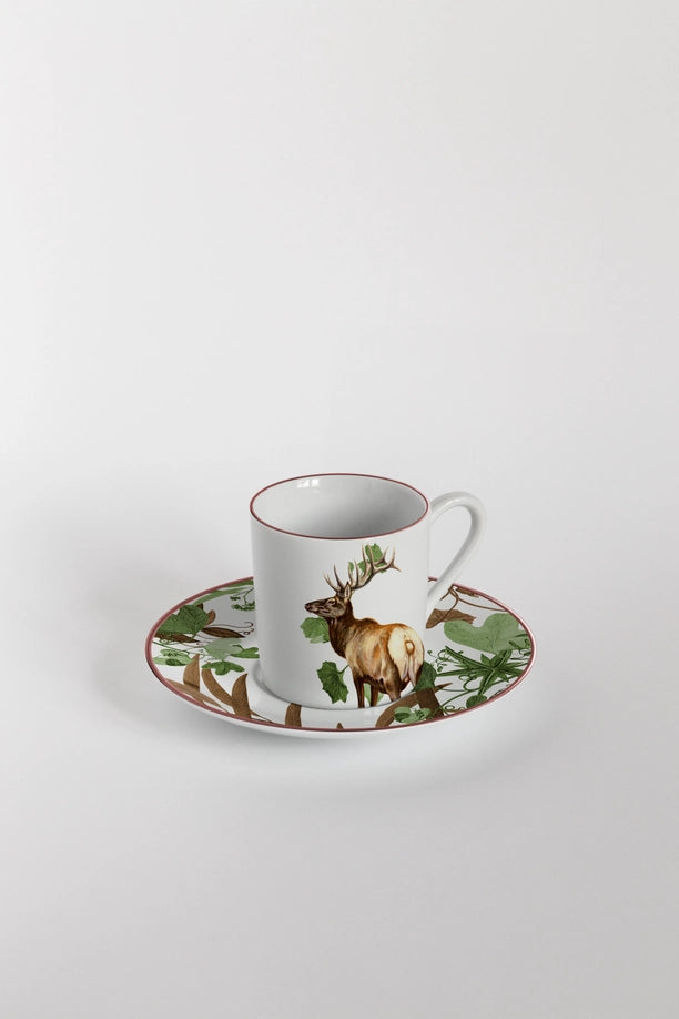 Set de 6 tazas de café Mont Blanc